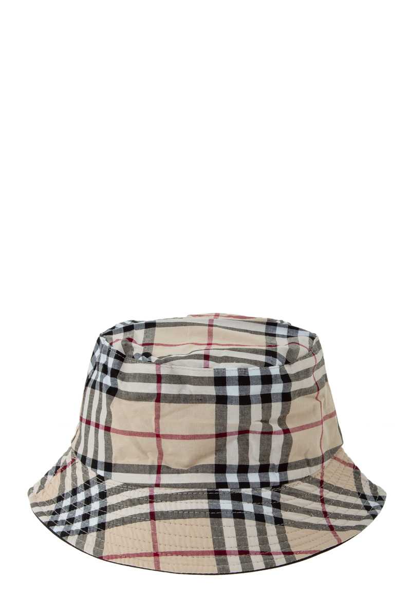 Plaid Check Print Cotton Bucket Hat
CH5009