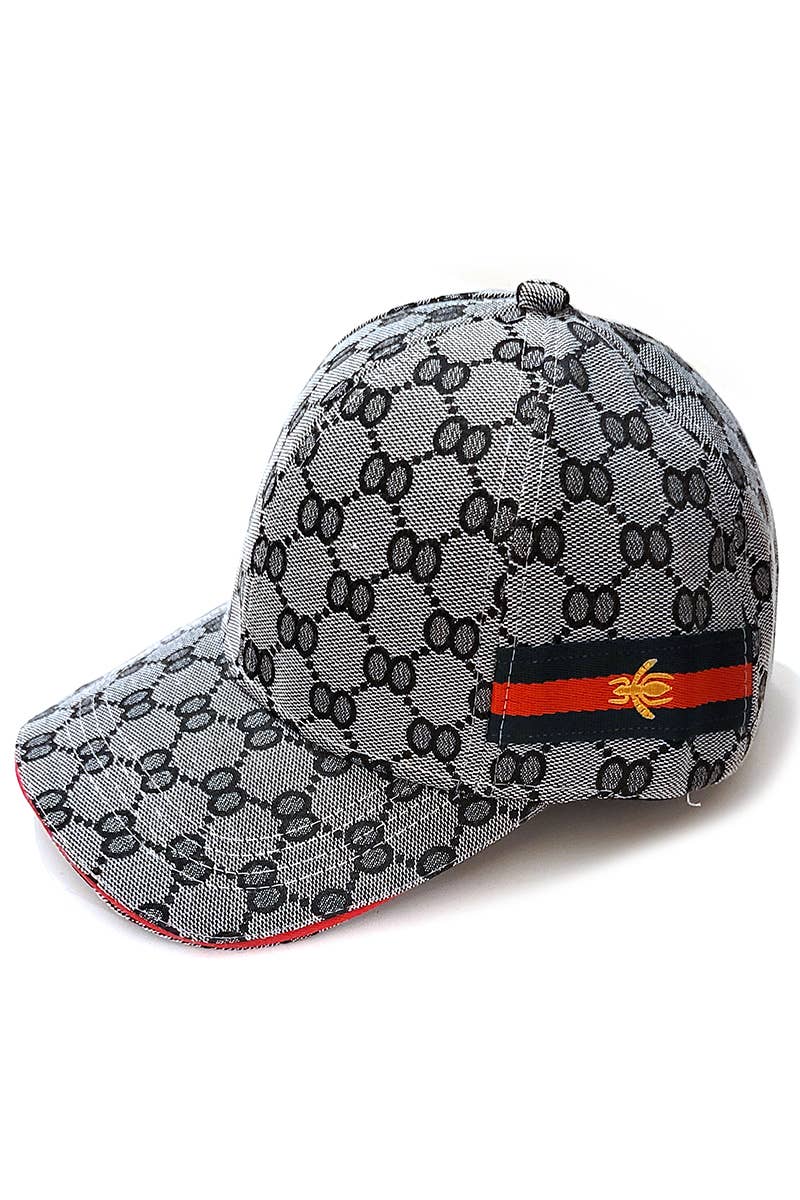 Designer double O baseball cap