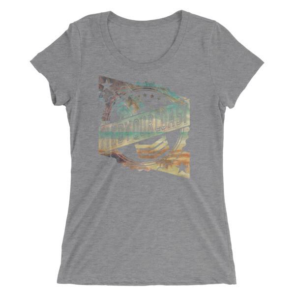 Women's FYC Badge Triblend Short Sleeve Tee