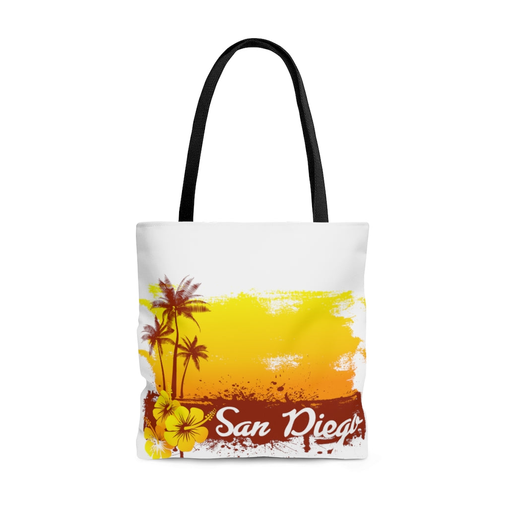 San Diego Sunset Tote Bag