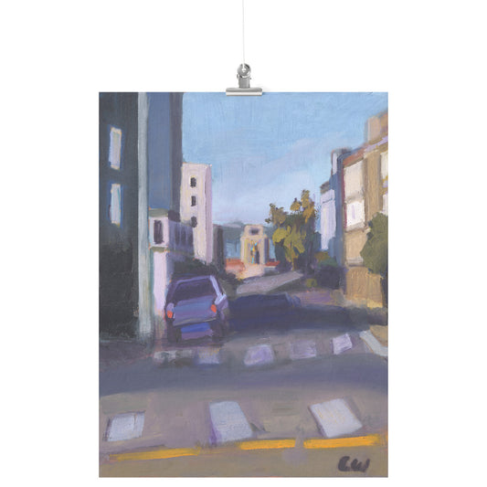 Streets of San Diego Poster