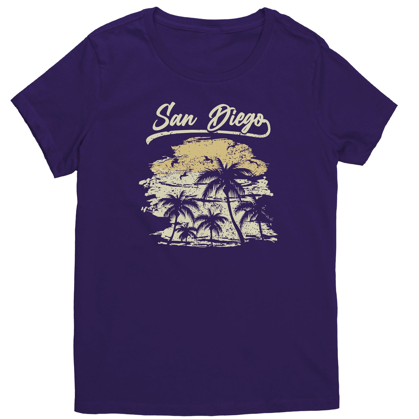 Sunset Palms Women's Tee