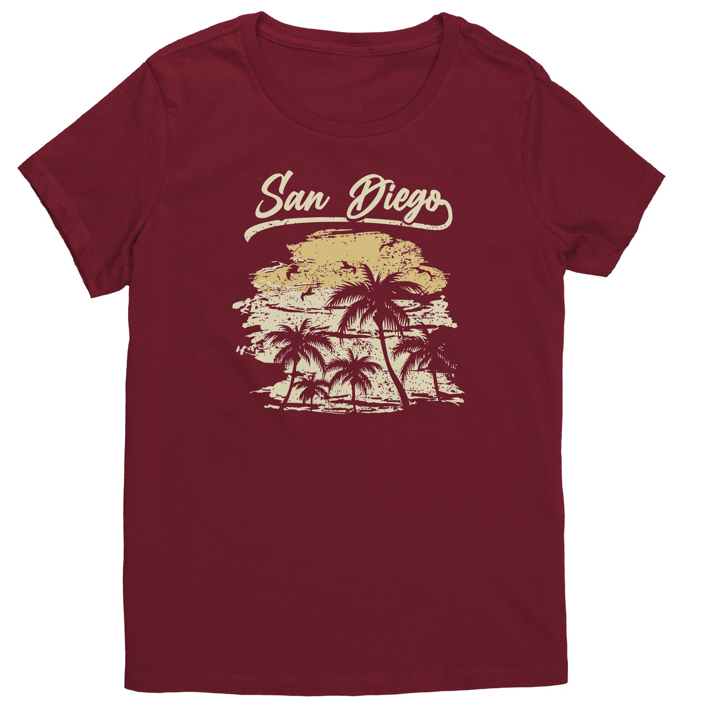 Sunset Palms Women's Tee