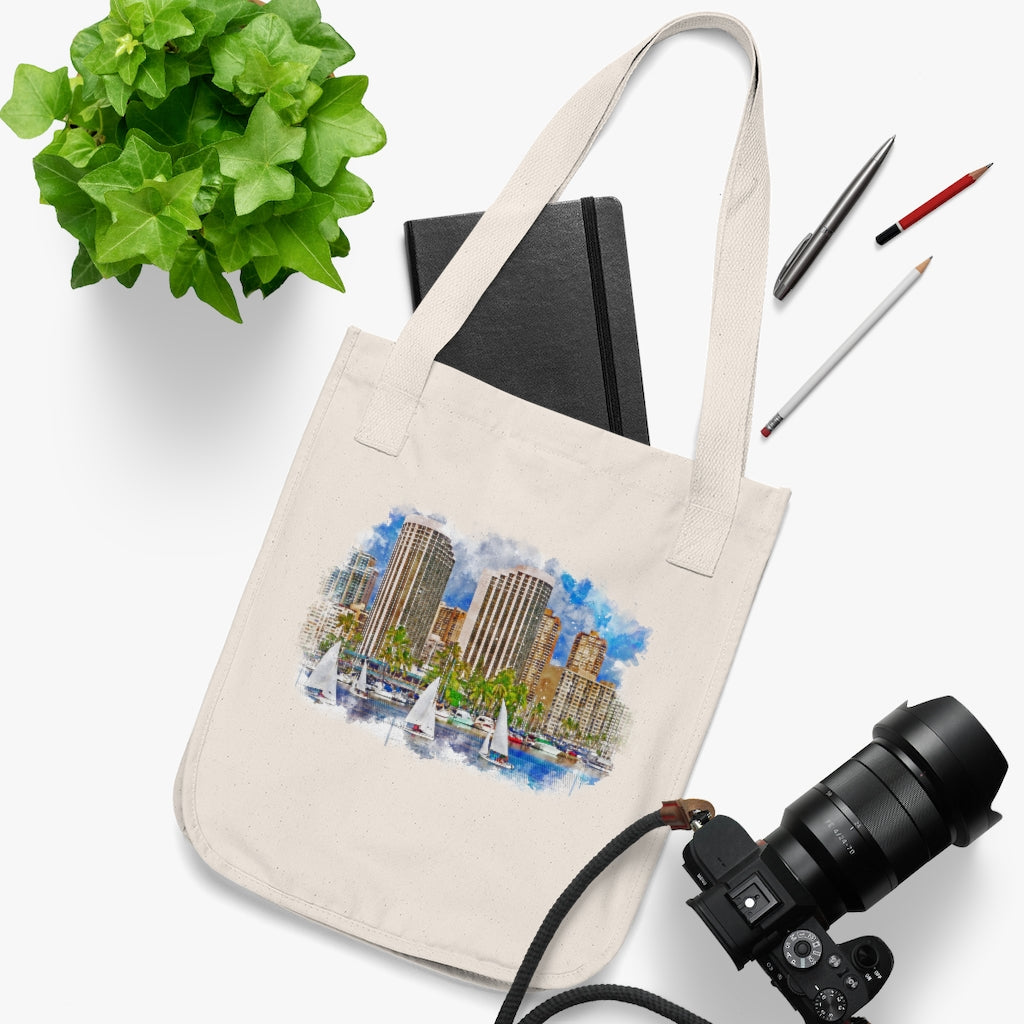 Organic Canvas Tote Bag