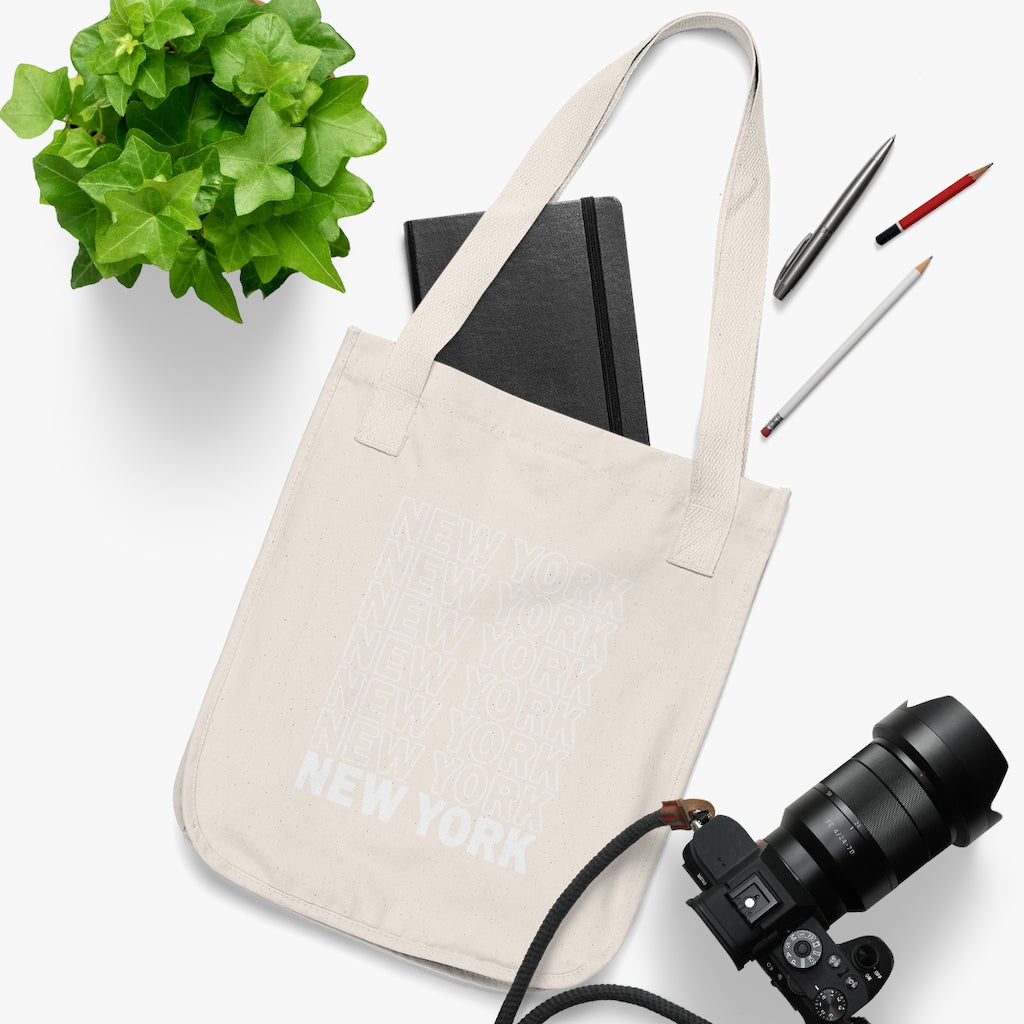 Organic Canvas Tote Bag