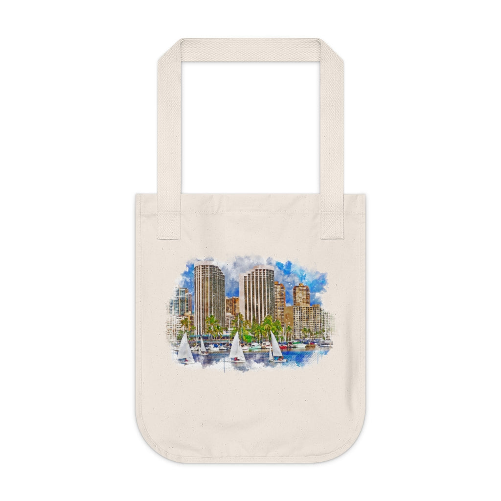 Organic Canvas Tote Bag