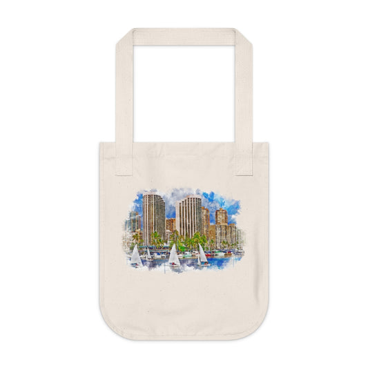 Organic Canvas Tote Bag